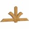 Ekena Millwork Redmond Rough Sawn Timber Gable Bracket, Western Red Cedar, 84"W x 31"H x 4"D x 6"F, 9/12 Pitch GBW084X31X0406RED00RWR - alternate 2